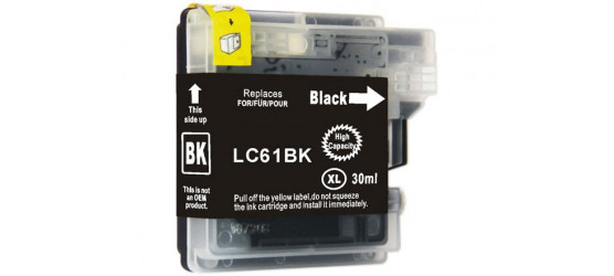 Brother LC61 Black Compatible Inkjet Cartridge